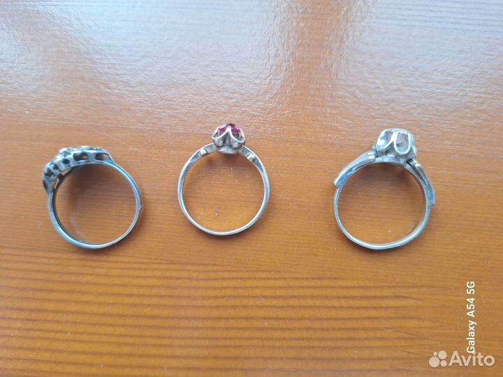 Серебряные кольца СССР