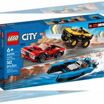 Конструктор lego City 60395 Гоночный комбо-набор