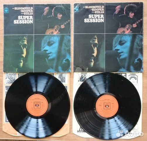 Super Session 1st UK Mono Stereo Muddy Waters D&I