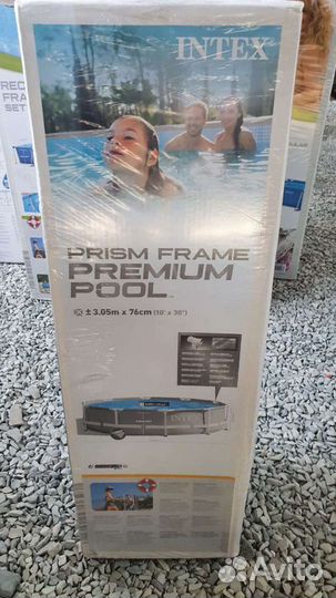 Каркасный бассейн intex 305х76 со склада снк