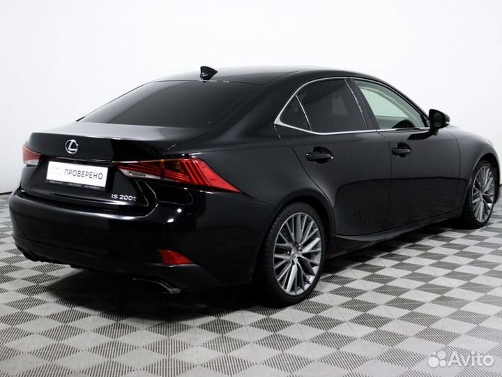 Lexus IS 2.0 AT, 2016, 132 508 км