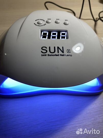 Продам новую лампу для маникюра Sun X UV/LED 54 Вт