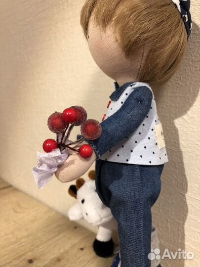 Интерьерная кукла ручной работы