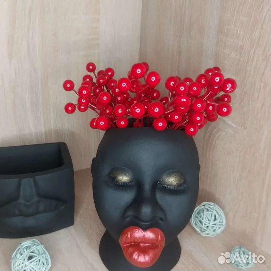 Кашпо из гипса. Гипсовое кашпо. Изделия из гипса