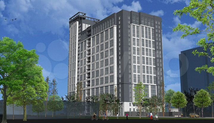 4-к. квартира, 122 м², 7/25 эт.