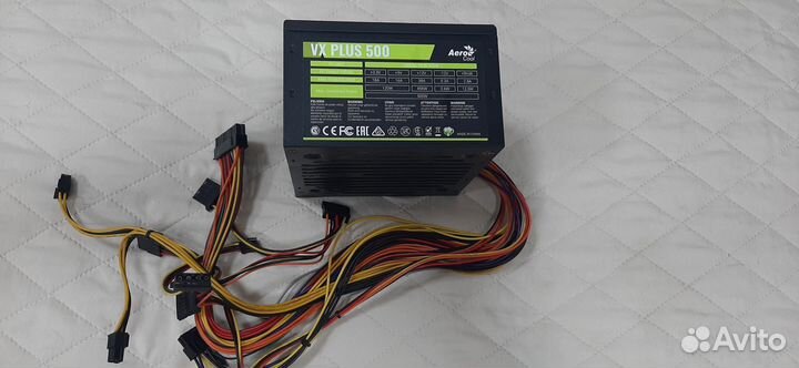 Блок питания aerocool vx plus 500w