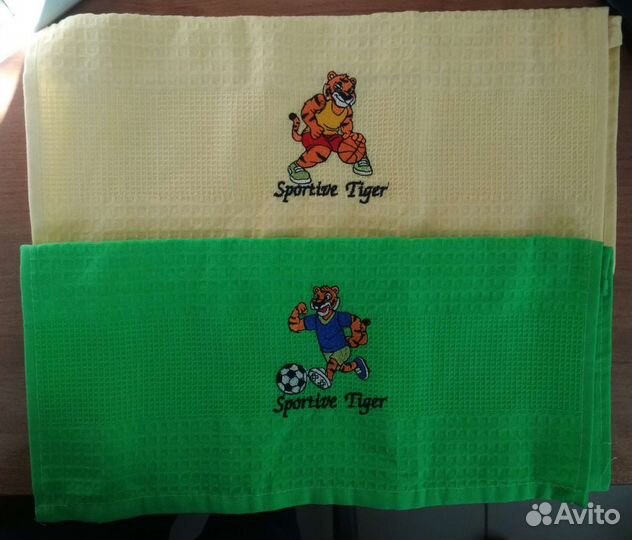 Полотенца вафельные набор 2 шт