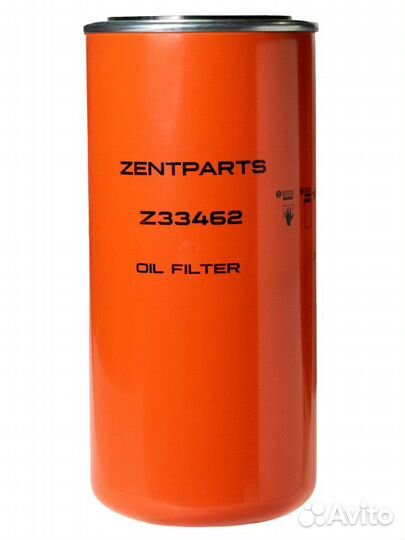 Z33462 фильтр масляный H307 D135 M36x1.5 1.8-2