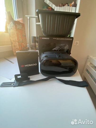 3D VR очки виртуальной реальности homido V2