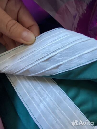 Подшив штор