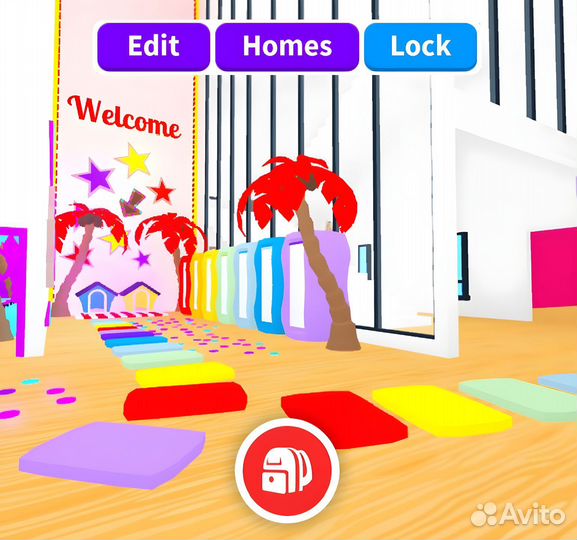 Обустройка дома в адопт ми