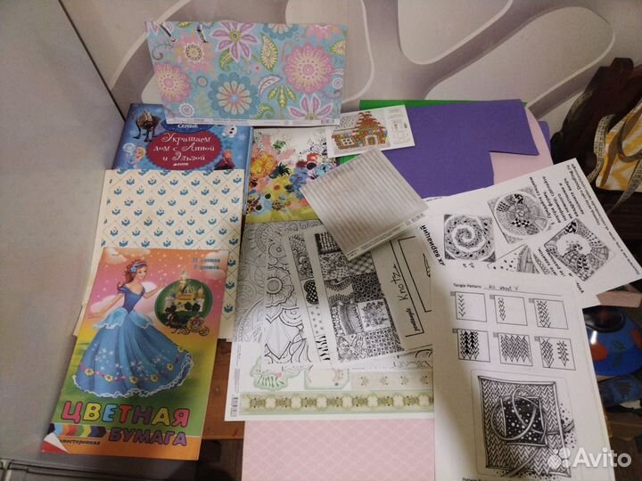 Бумага для поделок, скрапбукинг, для творчества