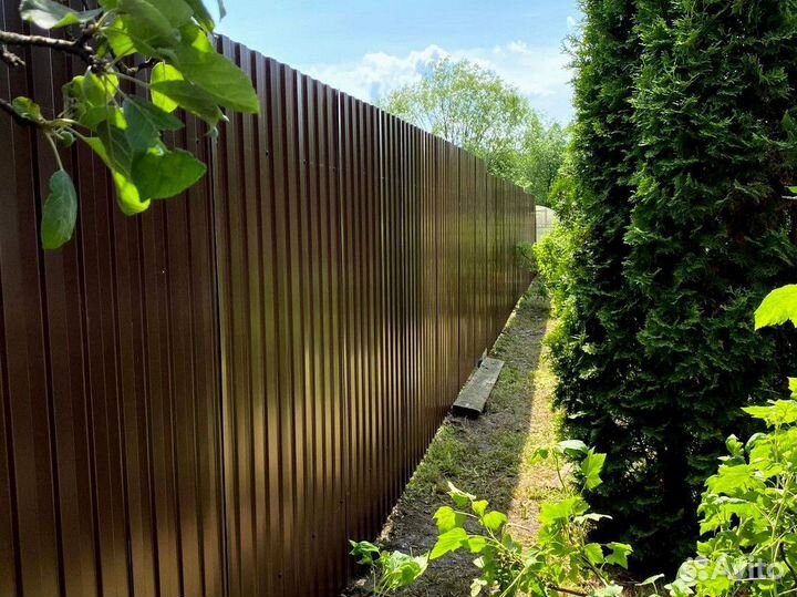 Заборы под ключ