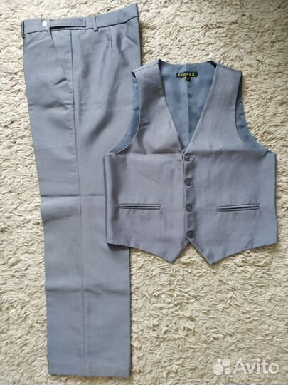 Брюки + жилет для мальчика 140