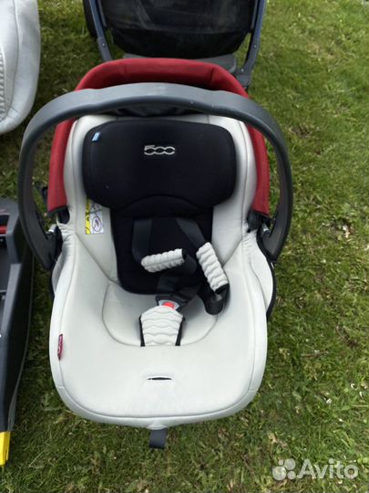 Коляска 3 в 1peg perego book plus fiat 500