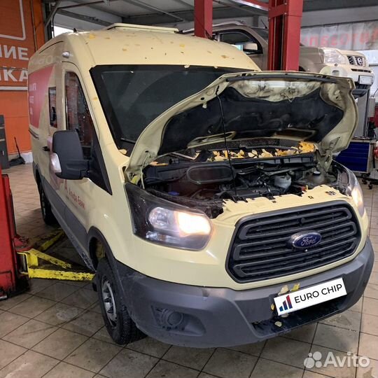 Чип тюнинг Ford Transit 2.2 tdci viii 85 лс