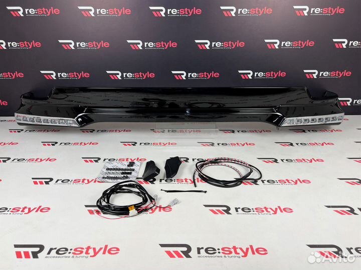 Губа передняя Cruiser 200 12-15г Urban Sport LED