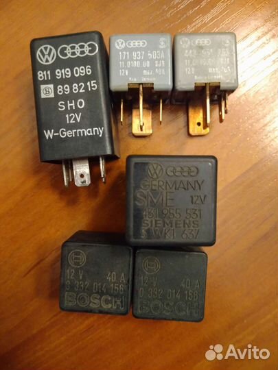 Реле Ауди, VW