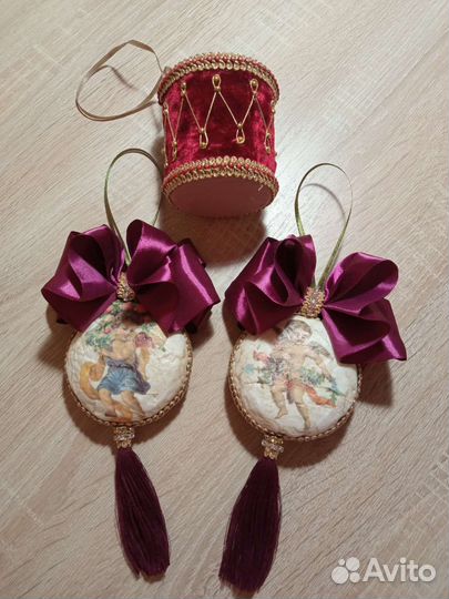 Медальоны на елку