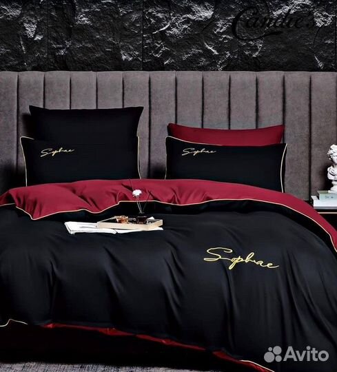 Постельное белье страйп-сатин