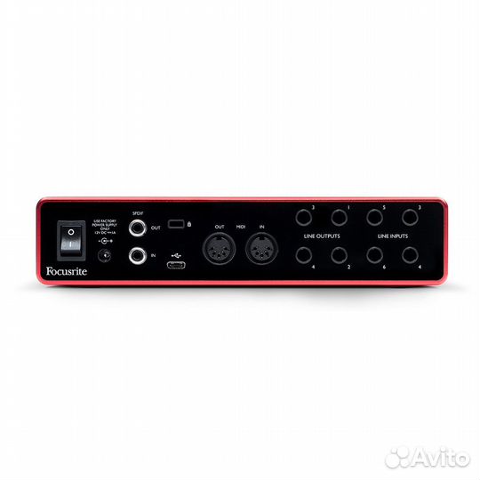 Звуковая карта focusrite Scarlett 8i6 3rd Gen