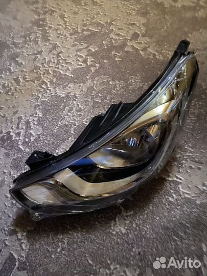 Фара левая hyundai solaris 1