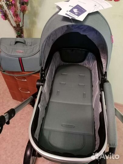 Новая коляска 2в1 Luxmom Dalux 608 (изумруд)