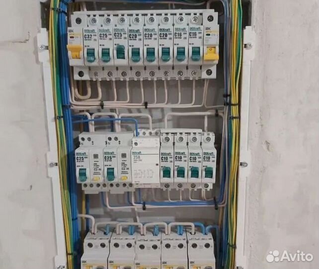 Электрик Услуги электрика Установка розеток