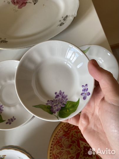 Ваза. Сервиз. Посуда. Винтаж. Статуэтки. СССР