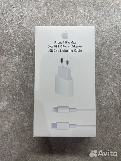 Быстрая зарядка для iPhone 20w+кабель