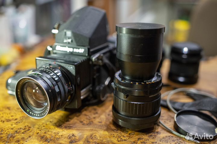 Mamiya RB67 proS (с пентапризмой и объективом 360