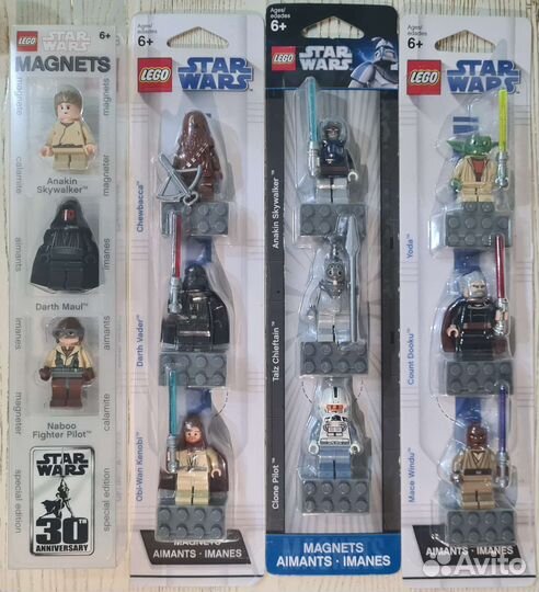 Новые Lego Star Wars Наборы магнитных минифигурок