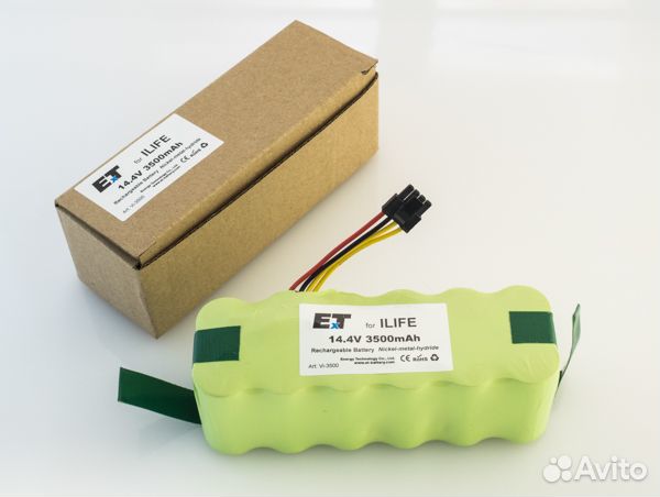 Аккумулятор ET ilife 3500 для робота пылесоса
