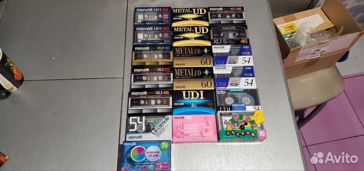 Аудиокассеты maxell