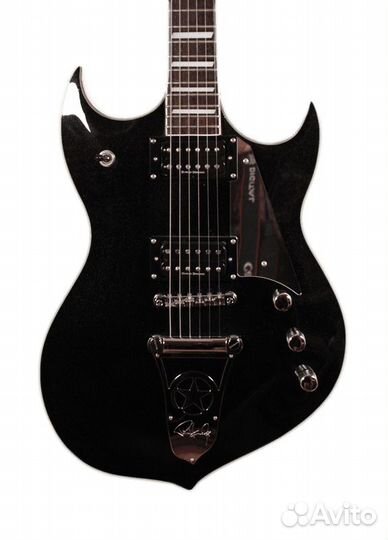 Silvertone DoubleCut Paul Stanley Signature