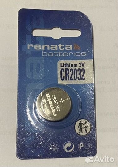 Батарейка Renata CR2032