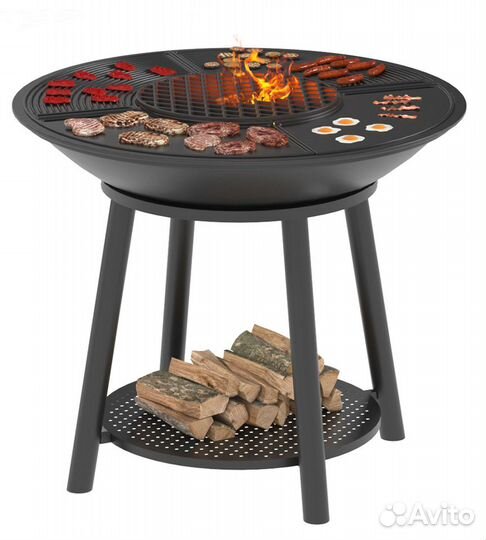 Чугунный Fantastic Grill Везувий 1000 Престиж