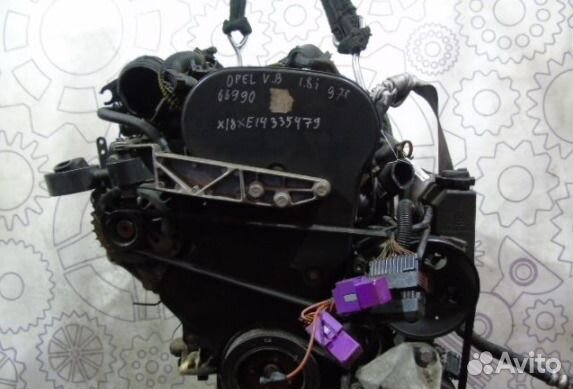 Двигатель X18XE Opel Vectra B 1.8