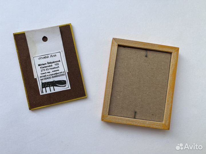 Мини-картины в рамках с жирафами