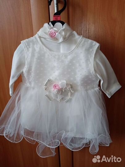 Комплект на выписку для девочки лето