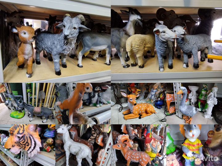 Садовые фигуры из полистоуна