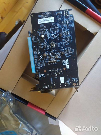 Видеокарта rx550 4gb Asus