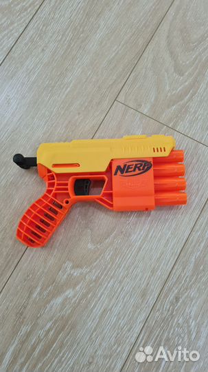 Nerf разные. Набор из 5 штук. Жилет в подарок