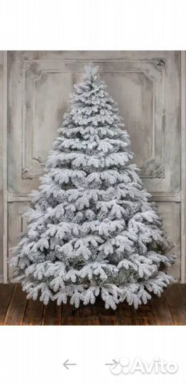 Елка искусственная литая 210см.Гирлянда в подарок