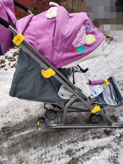 Коляска санки