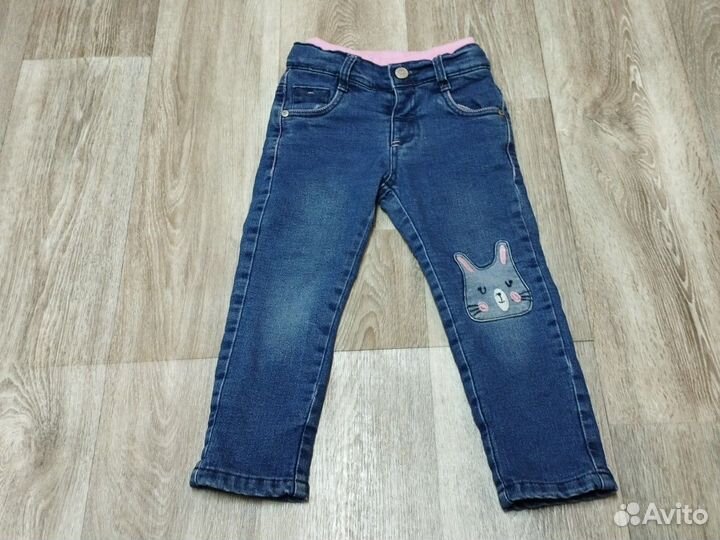 Джинсы утепленные Futurino для девочки 98 размер