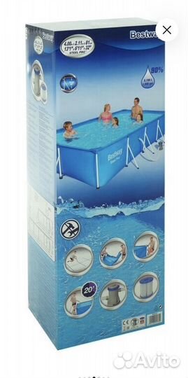 Каркасный бассейн новый 5700л
