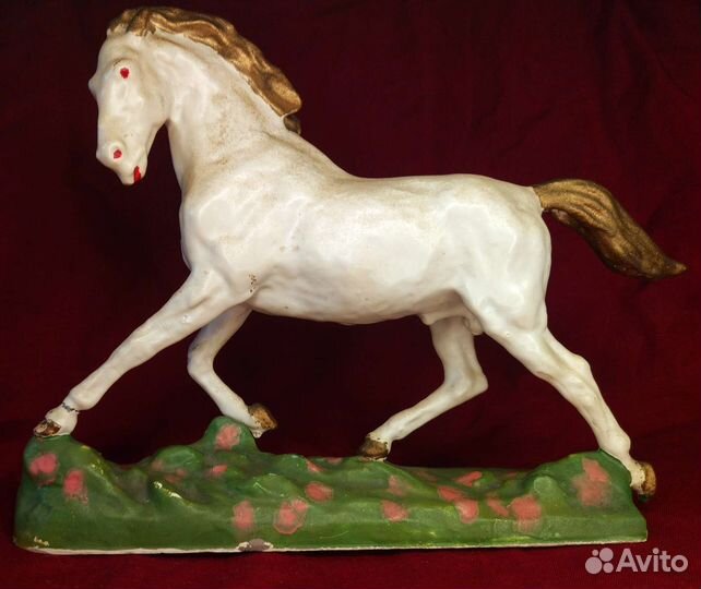 Статуэтка конь кооперация, артель 1930е гг