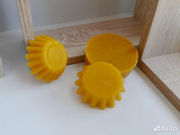 Пчелиный воск натуральный 3 шт