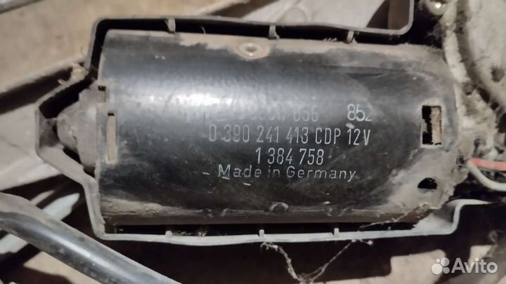 Моторчик дворников с трапецией